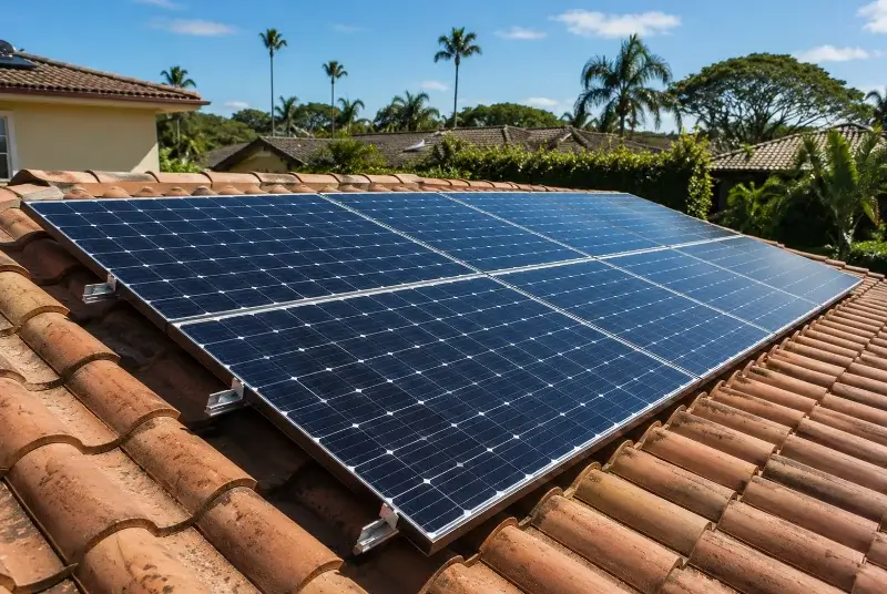 Installation de panneaux solaires à Taillades