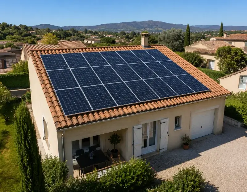 Prime à l'autoconsommation panneaux solaires Taillades — aide financière de l'État